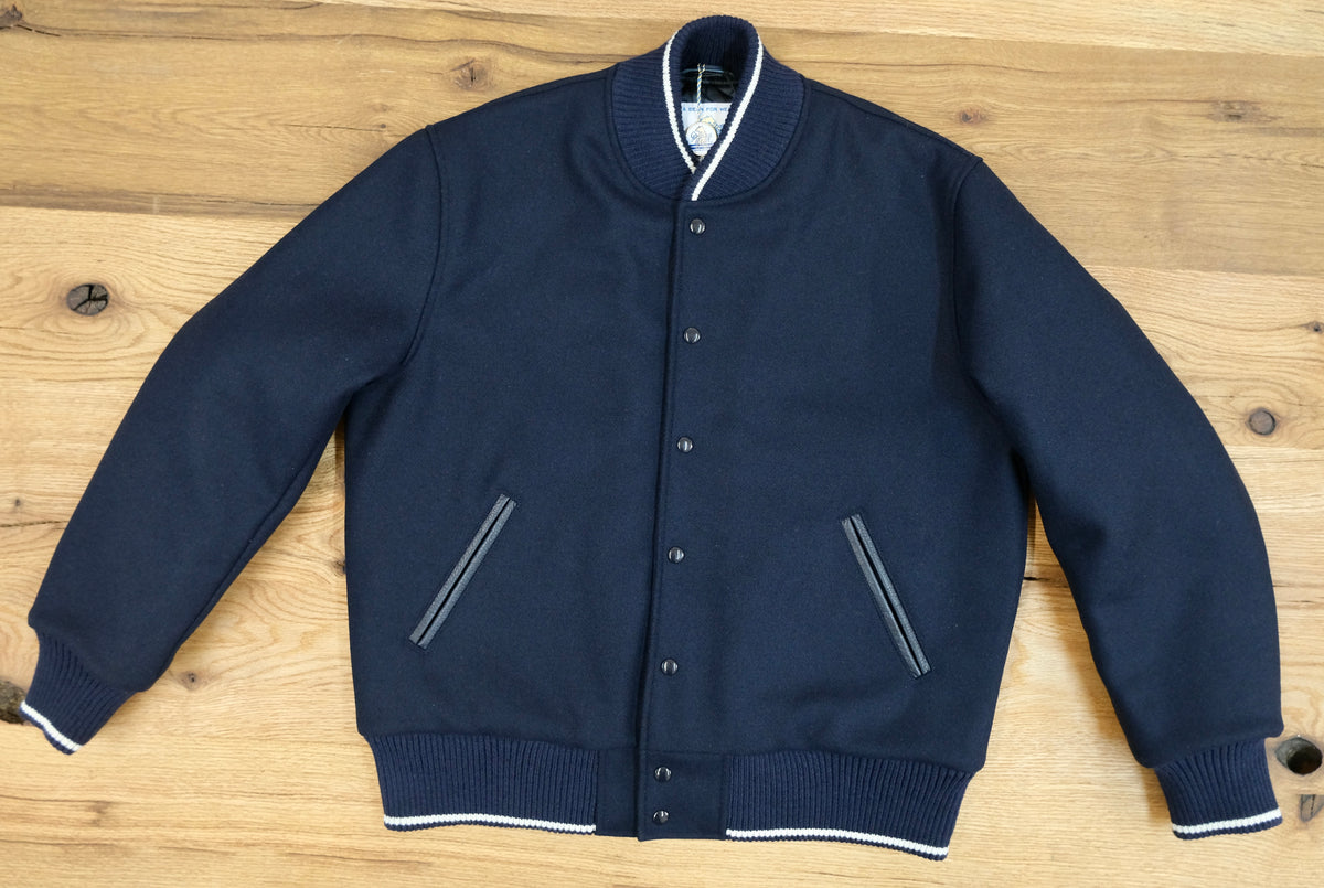 Golden Bear Varsity Jacket – Blue and Yellow Project